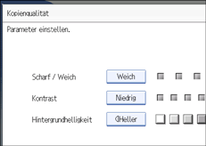 Abbildung des Bedienfeld-Displays