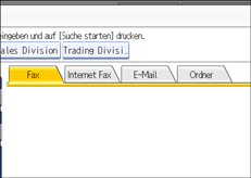 Abbildung des Bedienfelds