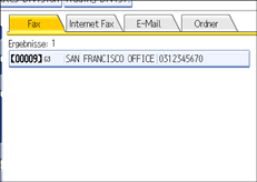 Abbildung des Bedienfelds