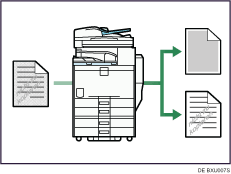 Die Abbildung zeigt die Verhinderung einer nicht autorisierten Kopie