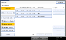 Abbildung Bedienfeldanzeige