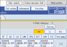 Abbildung Bedienfeld-Display