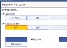 Abbildung Bedienfeld-Display