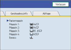 Abbildung Bedienfeldanzeige 