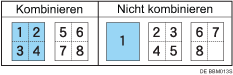 Abbildung Deckblattkopie im Kombinationsmodus