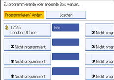 Abbildung Bedienfeld-Display