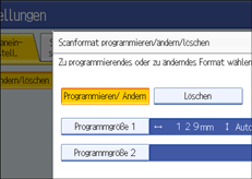 Abbildung Bedienfeld-Display
