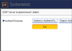 Abbildung Bedienfeld-Display