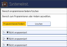 Abbildung Bedienfeld-Display