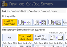 Abbildung Bedienfeld-Display