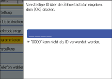 Abbildung Bedienfeld-Display