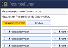 Abbildung Bedienfeld-Display