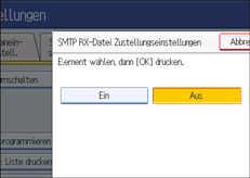 Abbildung Bedienfeld-Display