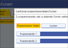 Abbildung Bedienfeld-Display