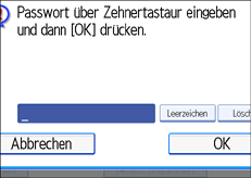 Abbildung Bedienfeld-Display