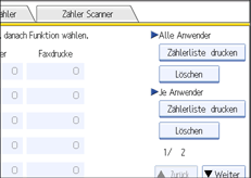 Abbildung Bedienfeld-Display