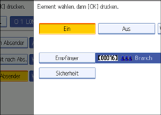 Abbildung Bedienfeld-Display
