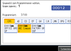 Abbildung Bedienfeld-Display
