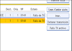 Ilustración del panel de operaciones