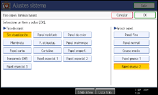 Ilustraci&oacute;n de la pantalla del panel de operaciones