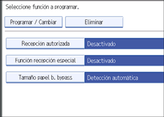 Ilustración del panel de operaciones