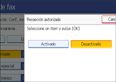 Ilustración del panel de operaciones