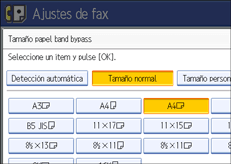 Ilustración del panel de operaciones