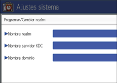 Ilustración del panel de operaciones