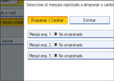 Ilustración del panel de operaciones