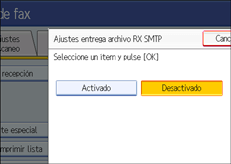 Ilustración del panel de operaciones