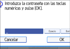 Ilustración del panel de operaciones