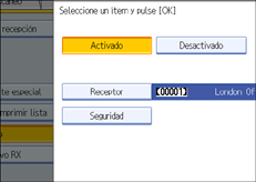 Ilustración del panel de operaciones