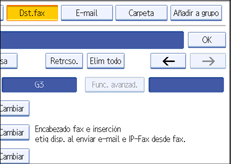 Ilustración del panel de operaciones