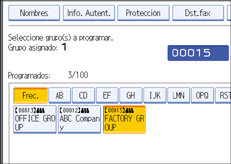 Ilustración del panel de operaciones