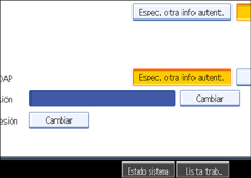 Ilustración del panel de operaciones