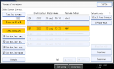 Illustration du panneau de commande