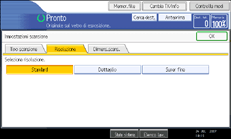 Figura relativa alla schermata del pannello operativo