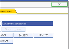 Figura relativa alla schermata del pannello operativo