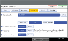 Figura relativa alla schermata del pannello operativo