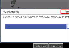 Figura relativa alla schermata del pannello operativo