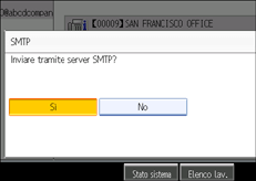 Figura relativa alla schermata del pannello operativo