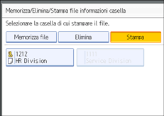 Figura relativa alla schermata del pannello operativo