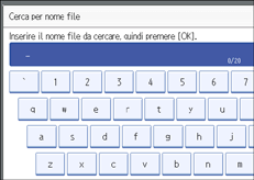 Figura relativa alla schermata del pannello operativo
