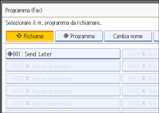 Figura relativa alla schermata del pannello operativo