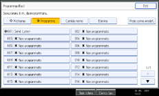 Figura relativa alla schermata del pannello operativo