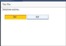 Figura relativa alla schermata del pannello operativo