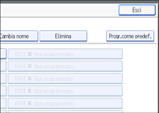 Figura relativa alla schermata del pannello operativo