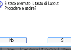 Illustrazione schermata pannello operativo