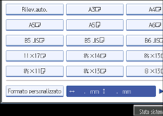Illustrazione schermata pannello di controllo