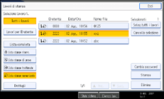 Illustrazione schermata pannello di controllo